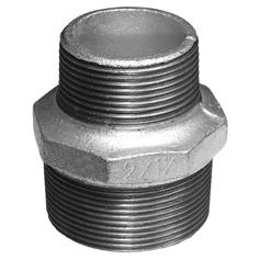 Design: black or galvanized. PL: Kształtka z żeliwa temperowanego B-300-06. Przeznaczona do połączeń z gwintem według normy ISO 7-1. Wykonanie czarne i ocynk.