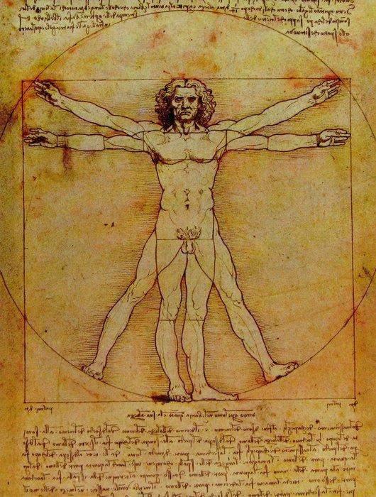 Boli to len jeho predstavy. Vynašiel aj padák, ktorý však rozpracoval len teoreticky. Od Leonarda da Vinciho je aj najslávnejšia kresba Vitruviánsky muž.