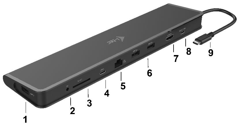 i-tec USB-C Docking Station ENGLISH... 08-10 DEUTSCH... 11-13 FRANÇAIS... 14-16 ITALIANO... 17-19 ČESKY... 20-22 POLSKI... 23-25 SLOVENSKY.