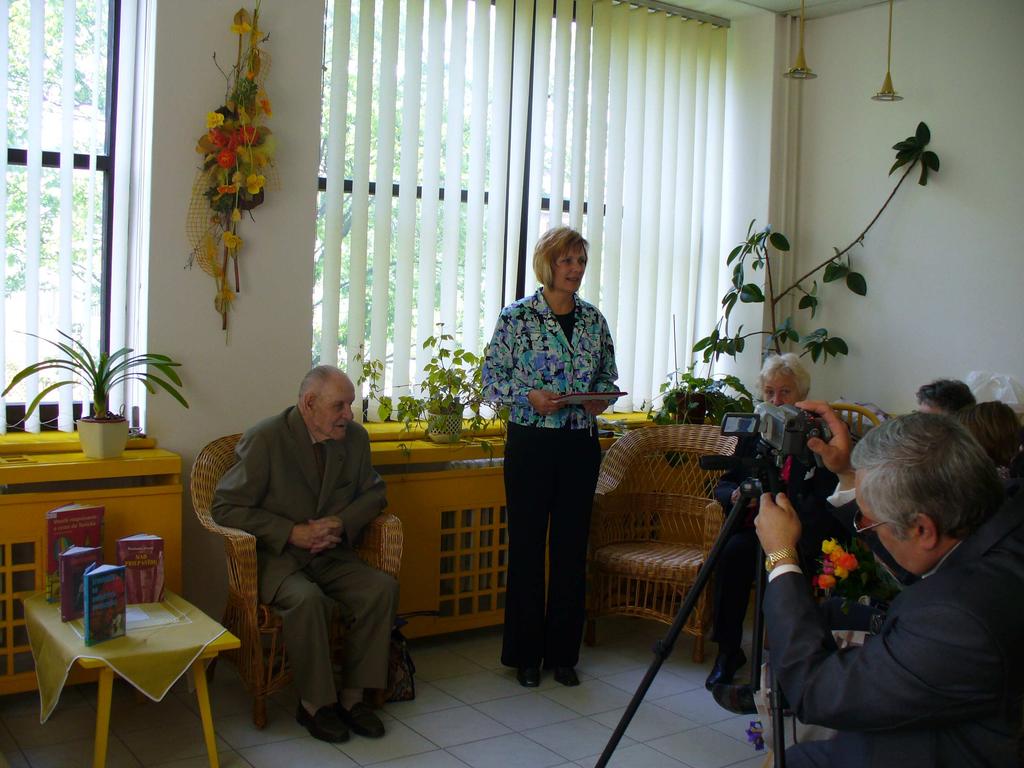 Spolupráca s domovom dôchodcov Z osláv 85-tych