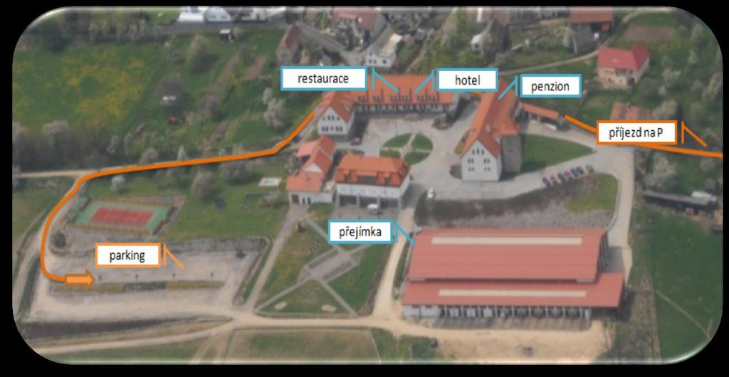 Map areal DVŮR