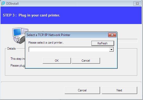 برای استفاده از شبکه روی»TCP/IP Network port«اگر هیچ اطالعاتی در