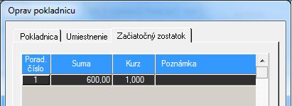 Evidencia pokladnice Príjmy a výdaje pokladnice evidujeme cez menu Evidencia Účtovné doklady, do okruhu PD.