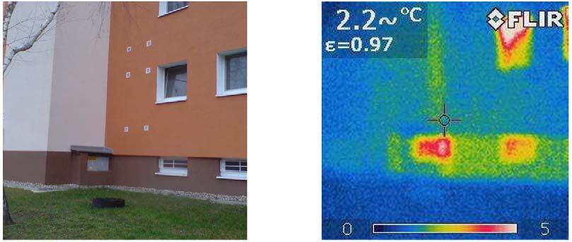 Termografická diagnostika bytového domu