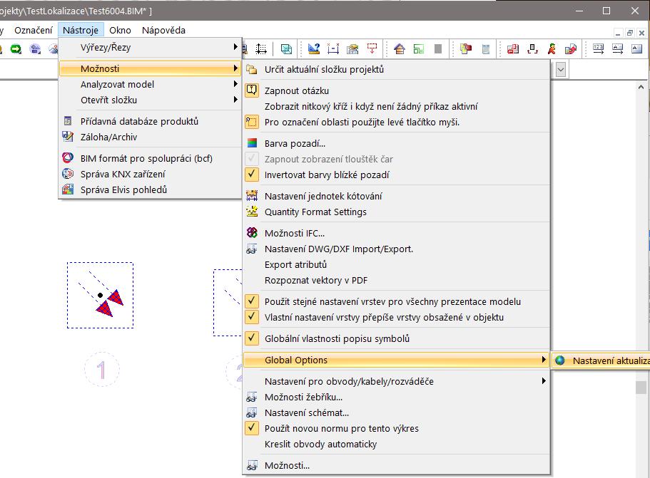 DDS-CAD 6 Instalace a aktualizace přes síť pro více pracovních stanic centrálně Pracovní stanici v síti si můžete nastavit jako server pro webové aktualizace (Tento pracovní stanice běží jako