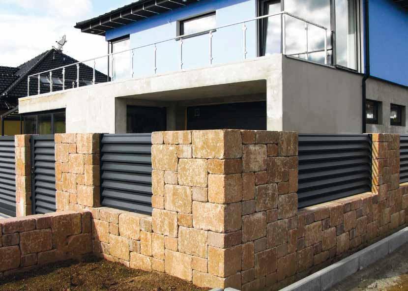 CAKE BLOCK IN Zdařilá imitace haklíkového zdiva určená pro výstavbu okrasných zdí a menších zídek. Dle výšky stavby lze volit mezi suchým a mokrým zděním.
