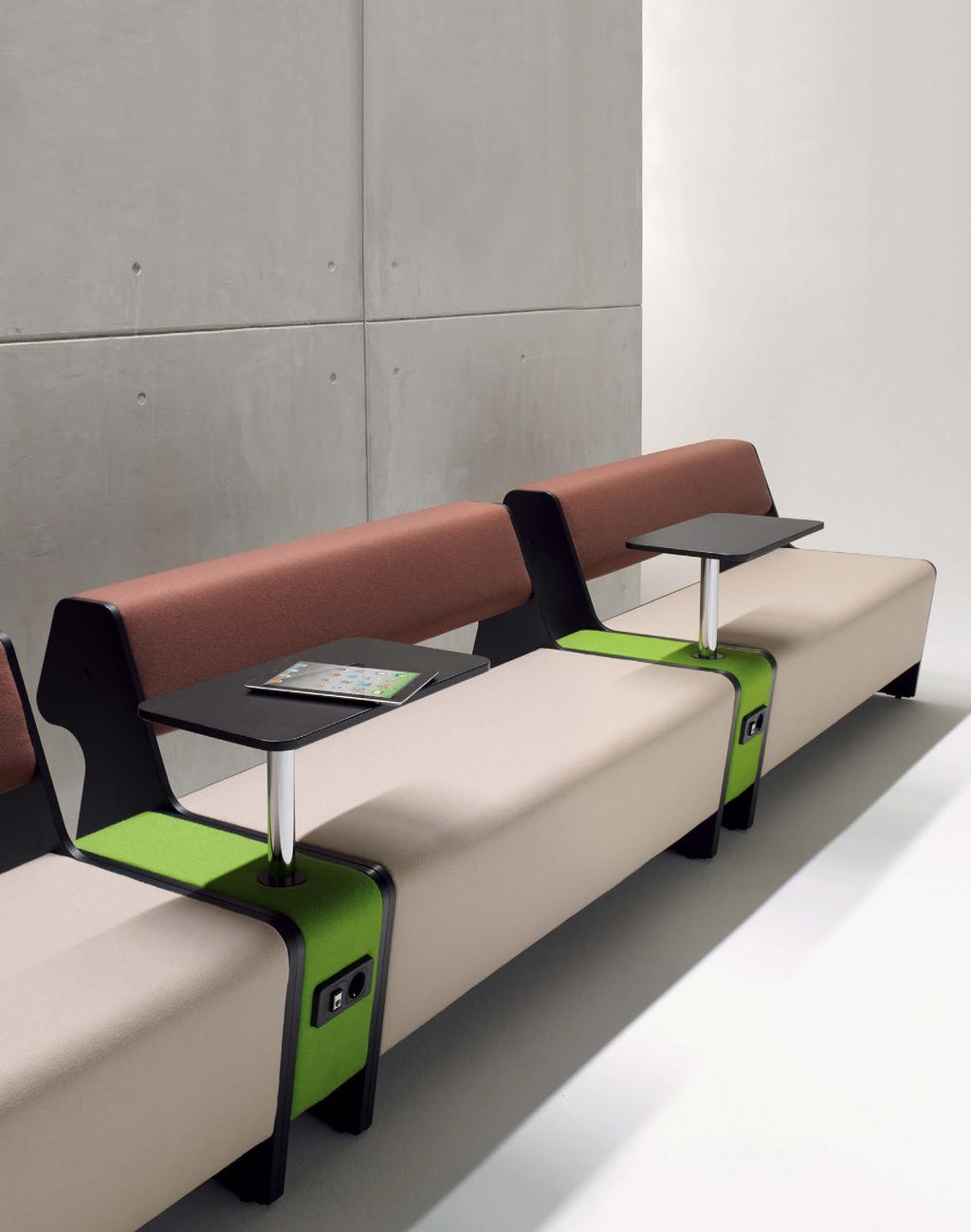 Modular Seating SySteMS Modułowe SySteMy SiedziSk Modulární SyStéMy Sedadel MagneS ii EN The modernised Magnes seating system has not only an improved form but also a number of new functionalities.