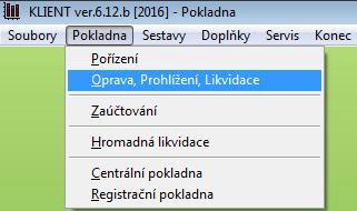 Varování (na žlutém pozadí) je průchozí upozornění z finanční správy, kdy přesto došlo k odeslání dokladu a obdržení kódu FIK. Bezchybné odeslání dokladu je oznámeno zprávou na zeleném pozadí.