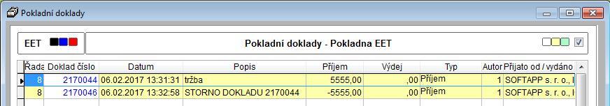 4. Pokladna přístupová práva V nastavení uživatele přibyly nové parametry v modulu Správce menu Soubory Uživatelé Editovat na záložce Pokladna.