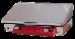 3830049840728 (RF pokrov 65 x 40) Plinski žar RF 65x40 z Fe ploščo z dvema gorilnikoma + 5kW EAN: 3830029540396