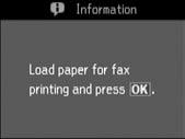Pobieranie faksu Dotazování příjmu faxu Lekérdezés egy fax fogadására Výzva na prijatie faxu Opcja ta umożliwia pobieranie faksu z serwisu informacyjnego w zakresie obsługi faksu.