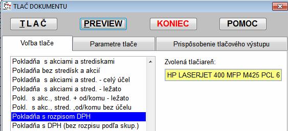 Takéto doklady potom môžete z denníka podľa potreby zmazať.