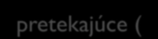 Klasifikácia prameňov z pohľadu smeru prúdenia