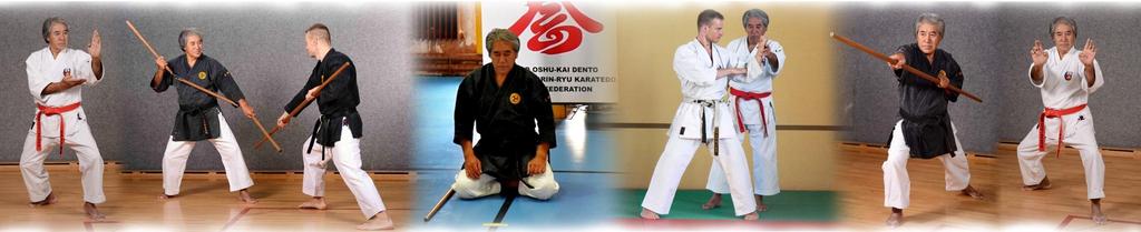 OKINAWA SHORIN-RYU KARATE OKINAWA KOBUDO hanshi Kenyu Chinen (9.dan Okinawa Shorin-ryu Karate, 9.