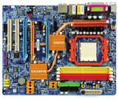 40 základních desek pro AMD a Intel Gigabyte GA-M59SLI-S5 1 Vítězem našeho testu desek AMD se stala deska Gigabyte GA-M59SLI-S5 díky svému vysokému výkonu, širokým možnostem nastavení BIOSu a v
