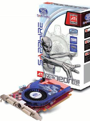 Jsme zvědavi, jak hlučný bude nový chladič. grafická karta Sapphire Radeon X1650 XT cena 4 260 Kč www.100mega.