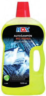 Verdünnen Sie 1:50-1:100 warmem Wasser. Nemyjte na přímém slunci. CAR SHAMPOO WITHOUT WAX Car wash shampoo for exterior cleaning. Its formulation guarantees easy, thorough and gentle car washing.