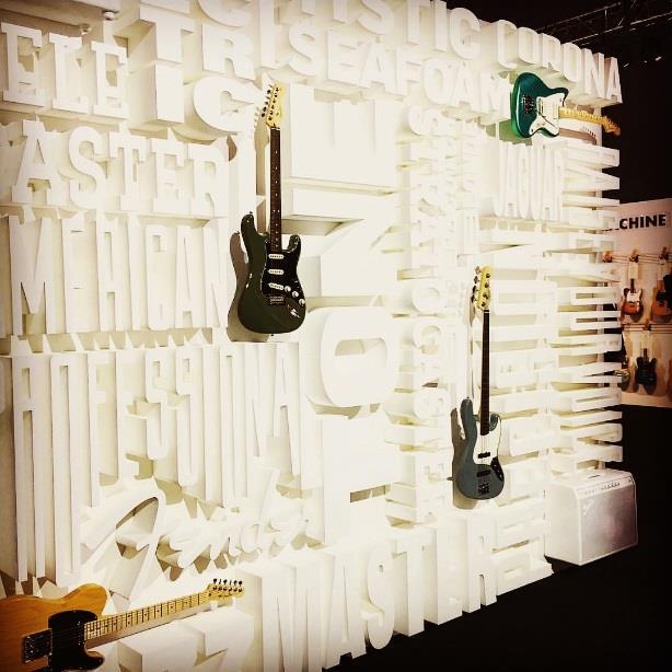 new Fender American Professional Series.