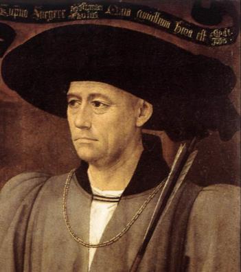 Detail portrétu Filipa