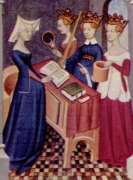 1.3 Obrazová příloha vývoj dámského oděvu 15. století Dámské šaty 9.