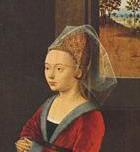 18. Portrét dámy v křídlovém klobouku, Rogier van der Weyden, 30. léta 15. století 6.