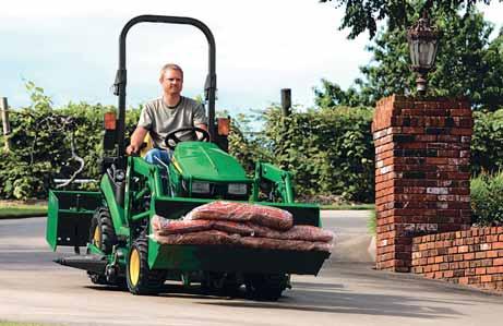 realizace a údržba zeleně Nakladače za polovic inzerce Zbývá už jenom měsíc. Pořídit si nový traktor John Deere s čelním nakladačem stejné značky se vyplatí vždycky. Do 15.