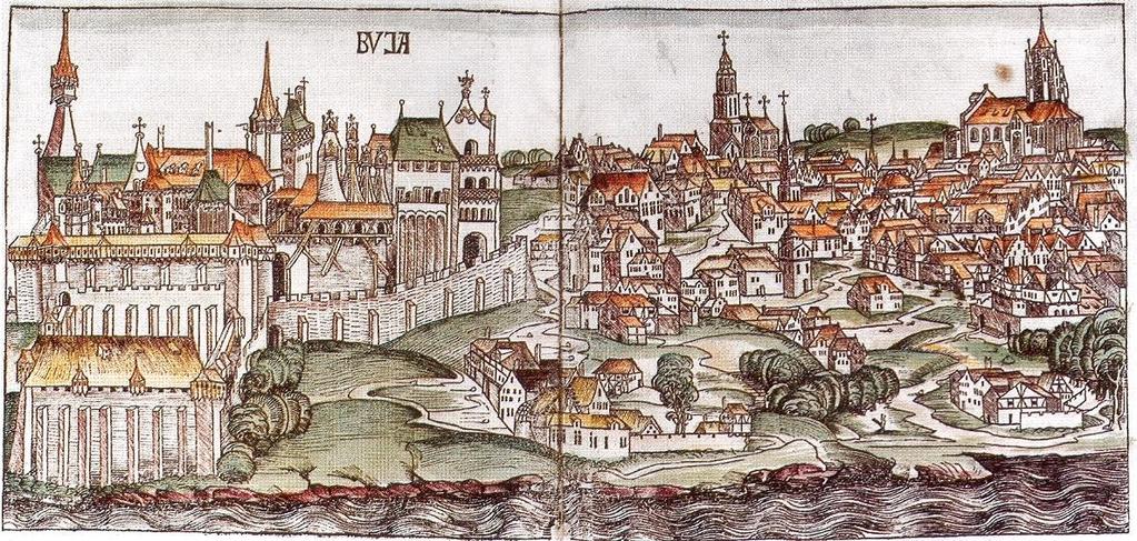 17. Budín, kolem roku 1493,