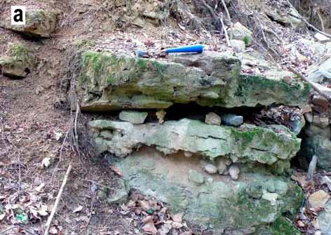 KARBONÁTOVÉ KONKRECE KOBLÍŽKY Z LOKALITY NOVÉ DVORY U SUCHDOLA V MORAVSKÉM KRASU (ČESKÁ REPUBLIKA) Carbonate concretions donuts from the Nové Dvory by Suchdol site in the Moravian Karst (Czech