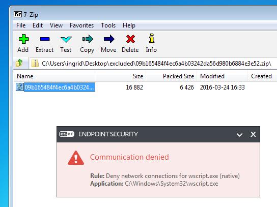 VÝSLEDKY TESTU ESET ANTI-RANSOMWARE NASTAVENIA S kompletným ESET Anti-Ransomware nastavením od mail serverov cez
