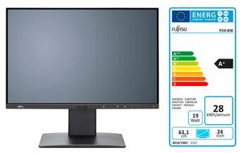 Datasheet FUJITSU Monitor P24-8 WS Pro Špičkový monitor: 24,1 (61,1 cm), širokoúhlé zobrazení Špičková zobrazovací technologie a inovativní řešení využívající senzory Monitor FUJITSU P24-8 WS Pro