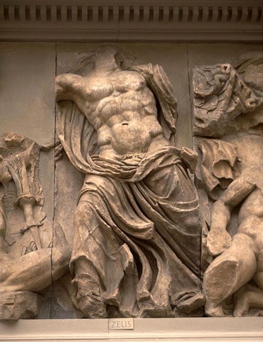 Zeus detail of