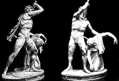 Gal vraždící sebe a svou ženu / Gallic Chieftain Killing his Wife and Himself Roman