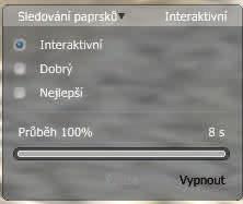 Interaktivní pro naznačení výsledného obrazu.