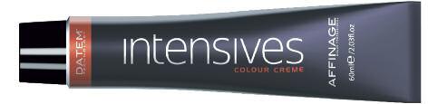 Intensives Colour Creme /25 Intensives 0.1 dramaticky zvyšuje popolavý efekt po pridaní ku.1 farbe, napr. 12.1. Toto umožní 12.1 potlačiť viac teplých tónov vo fáze sťahovania pigmentu.