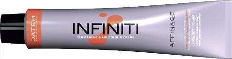 /6 INFINITI permanentná krémová farba na vlasy = PERMANENTNÁ KRÉMOVÁ FARBA NA VLASY Najdokonalejšia permanentná krémová farba na svete s DATEM Technológiou Infiniti Permanentná Krémová Farba na Vlasy