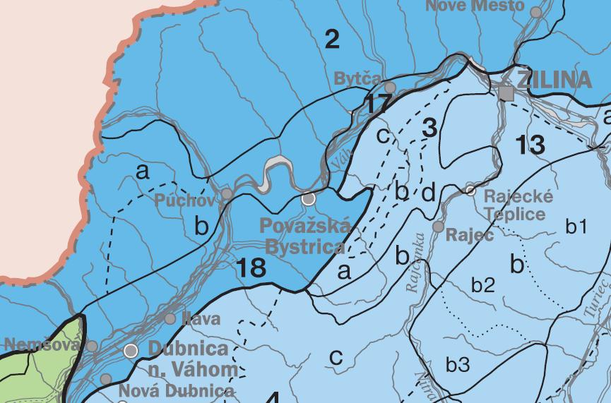 vyskytujú len na pomerne malom území. Zo západokarpatských endemitov, t.j. rastlín rastúcich len na území Západných Karpát, ale vyskytujúcich sa i v našom okrese, hodno spomenúť napr.
