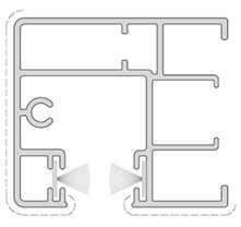 ELEMENTY I KCESORI SYSTEMU PVC OPOTERM ELEMENTE UND ZUBEHÖR DES SYSTEMS PVC OPOTERM ELEMENTS ND CCESSORIES OF PVC OPOTERM SYSTEM PRVKY PŘÍSLUŠENSTVÍ SYSTÉMU PVC OPOTERM 25 PP 35/12 12 40 Prowadnica