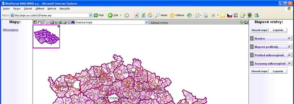 jsou pověření pracovníci jednotlivých mikroregionů. Přístupová práva k editaci oprávněným uživatelům přiděluje Ústav územního rozvoje.