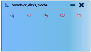 3.3.3 Modul "Súradnice, dĺžka, plocha" Obrázok 7.