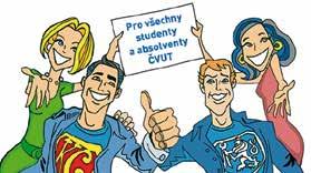 Kariérní centrum ČVUT Kariérní centrum (KC) poskytuje své služby studentům a absolventům ČVUT do tří let od ukončení studia. Všechny služby KC jsou pro studenty a absolventy ČVUT zdarma!