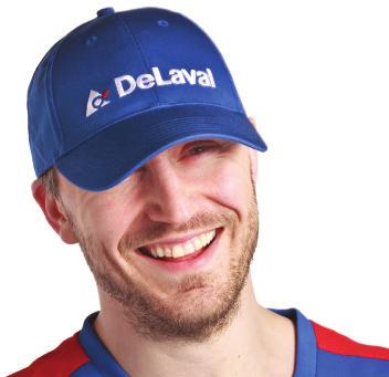 kšiltovka s logem DeLaval.