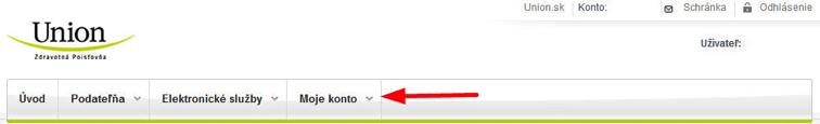 Moje Konto Moje konto obsahuje: - Zmenu hesla - Schránku správ - Údaje konta Zmena hesla Prvotné heslo Vám vygenerujeme.