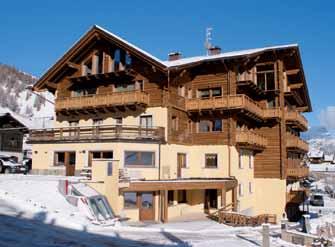koresponduje s danou oblastí i kvalitou hotelu chybějící bazén a několik dalších služeb 4 ano HOTEL AMERIKAN Alta Valtellina C 121 100 m poloha: Livigno, centrum - 1,5 km, skiareál Livigno /