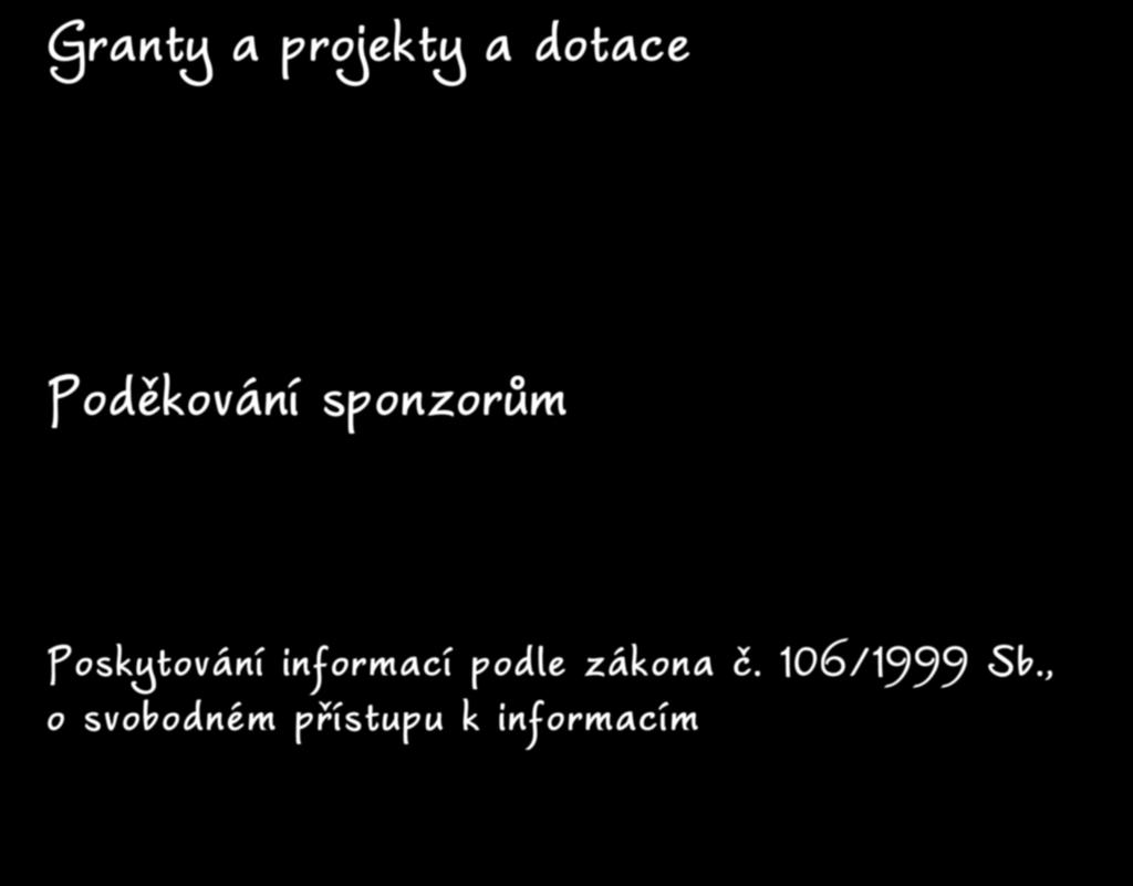 Granty a projekty a dotace V roce 2016 bylo v Thomayerově nemocnici řešeno 7 výzkumných projektů financovaných AZV MZČR, 2 výzkumné projekty grantové agentury