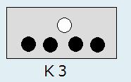 V první jsou 3 bílé a 2 černé kuličky, ve druhé jsou 2 bílé a 2 černé