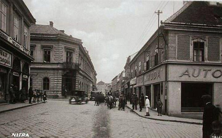 15. Pohľad na asanované domy na dnešnej ulici