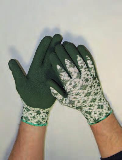 RUKAVICE RĘKAWICE VIRdIs 0108 0042 99 xxx 1 VElIKOstI ROzMIARy: 7, 8, 9, 10 BAREVnOst KOlOR: zelená zielone Bezešvé pletené rukavice, polomáčené v