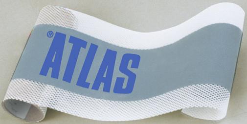 TESNIACE PÁSKY A PRÍRUBY ATLAS POUŽITIE TESNIACE PÁSKY ATLAS sa používajú spolu s elastickou tekutou fóliou ATLAS WODER E pre zabezpečenie špár pred/proti prenikaním vody a vlhkosti, utesnenie