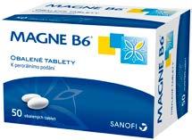 119,- 220,- Magne B6 149,- Ibalgin krém 149,- 50 obalených tablet 100 g 179,- 129,- Více -23 % Obsahuje kombinaci hořčíku a vitamínu B 6. Zlepšuje příznaky nedostatku hořčíku, např.