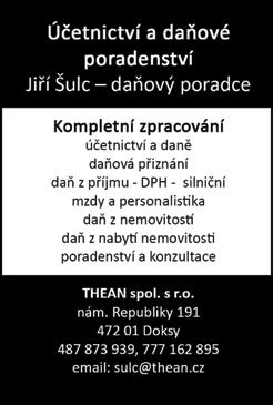 NAŠE ŠKOLY V červenci a v srpnu se jednání Zastupitelstva města Doksy neuskuteční. První jednání po letních prázdninách proběhne ve středu 13. září.